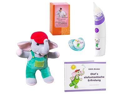 Geschenkkorb „Olafina“ - Olaf®️ Nasensauger Baby