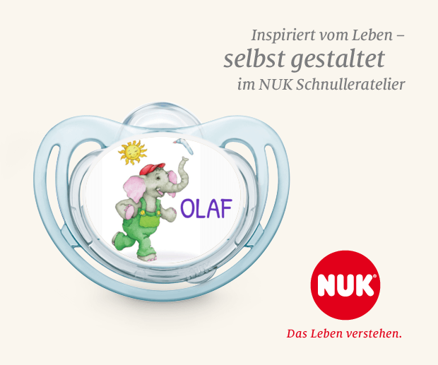 OLAF® Schnuller von NUK - Olaf®️ Nasensauger Baby